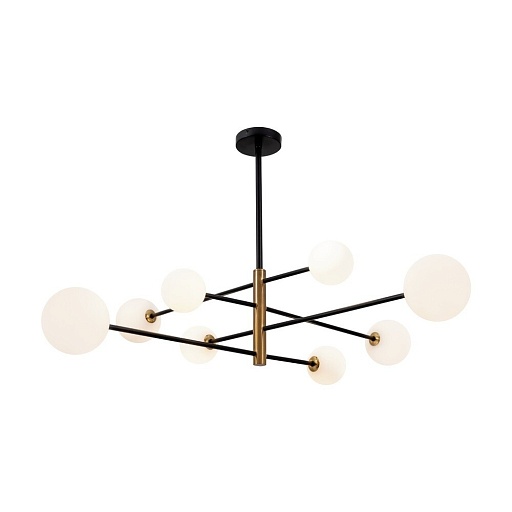 Люстра подвесная Freya Sphirity G9 240 Вт 18 кв.м (FR5376CL-08B) Люстра подвесная Freya Sphirity G9 240 Вт 18 кв.м (FR5376CL-08B)