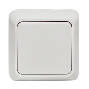 Выключатель EKF Рим одноклавишный накладной белый (ENV10-021-10)