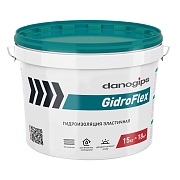 Гидроизоляция полимерная Danogips GidroFlex бирюзовая 15 кг