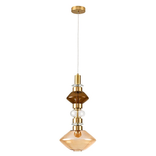 Светильник светодиодный подвесной Arte Lamp Fiorato 3000К 15 Вт 4 кв.м медь IP20 (A2442SP-15PB)