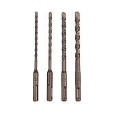 Набор буров SDS-plus Kranz 5-10 мм (4 шт.) (KR-91-0405) Набор буров SDS-plus Kranz 5-10 мм (4 шт.) (KR-91-0405)
