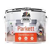 Лак алкидно-уретановый паркетный Dufa Parkettlack глянцевый бесцветный 10 л Лак алкидно-уретановый паркетный Dufa Parkettlack глянцевый бесцветный 10 л