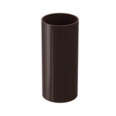 Docke STANDARD Труба водосточная 80 мм * 1,5м (Темно-коричневый) Docke STANDARD Труба водосточная 80 мм * 1,5м (Темно-коричневый)