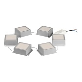 Светильник светодиодный для потолка грильято встраиваемый Эра SPO-646 4000К 36 Вт IP40 металлик опал (Б0062991)