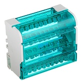 Шина нулевая Dekraft ШН 103 4х11 отверстий в корпусе (32018DEK)