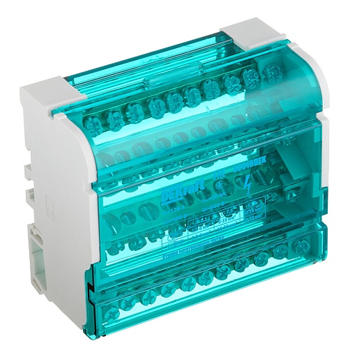 Шина нулевая Dekraft ШН 103 4х11 отверстий в корпусе (32018DEK) Шина нулевая Dekraft ШН 103 4х11 отверстий в корпусе (32018DEK)