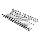 Корзина металлическая черная 903х440х85 мм Титан-GS