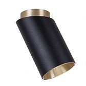 Светильник потолочный Arte Lamp Cone GU10 35 Вт 1 кв.м черный/золото IP20 (A5360PL-1BK)