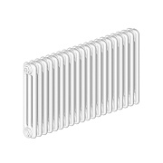 Радиатор стальной трубчатый Irsap Tesi 3 365х900 мм 1/2 20 секций нижнее подключение белый