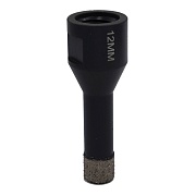 Коронка алмазная по керамограниту 12 мм Hilberg Super Hard с техническим воском (HH612) Коронка алмазная по керамограниту 12 мм Hilberg Super Hard с техническим воском (HH612)