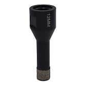 Коронка алмазная по керамограниту 12 мм Hilberg Super Hard с техническим воском (HH612) Коронка алмазная по керамограниту 12 мм Hilberg Super Hard с техническим воском (HH612)