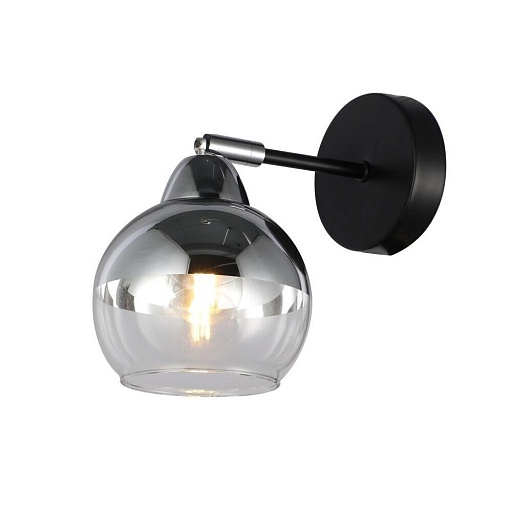 Бра Freya Jasper E27 60 Вт 230 В черное/серебро IP20 (FR5225WL-01B) Бра Freya Jasper E27 60 Вт 230 В черное/серебро IP20 (FR5225WL-01B)