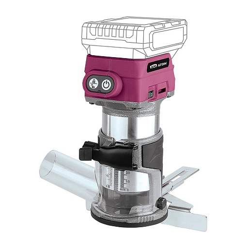 Фрезер аккумуляторный КМ АТОМ CMM-181BL без АКБ и ЗУ