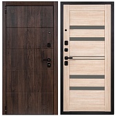 Дверь входная Portika Porta R-3 левая алмон - капучино вералинг 980х2050 мм Дверь входная Portika Porta R-3 левая алмон - капучино вералинг 980х2050 мм