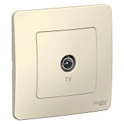 Розетка телевизионная Systeme Electric Blanca встраиваемая молочная (BLNTS000012) Розетка телевизионная Systeme Electric Blanca встраиваемая молочная (BLNTS000012)