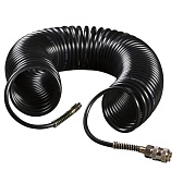 Шланг пневматический спиральный Fubag 1/4 5 м для компрессоров с фитингами (170023)