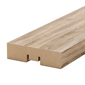 Декоративная рейка МДФ 60х16х2700 мм дуб винтаж Stella