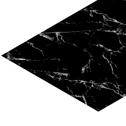 Панель стеновая АБС пластик для кухни 3000х600х0,75 мм крестола black