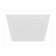 Лейка для верхнего душа WasserKraft 300х300 мм металл белый (A163)