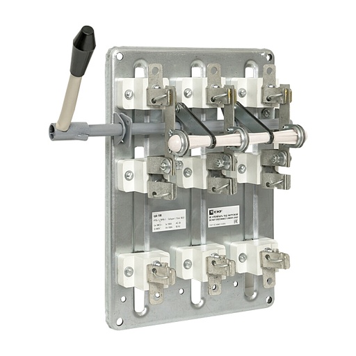 Выключатель-разъединитель EKF Basic РПБ 3P 100А 400 В левый привод (rpb-r-100l) Выключатель-разъединитель EKF Basic РПБ 3P 100А 400 В левый привод (rpb-r-100l)