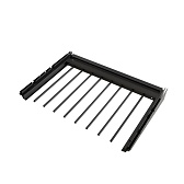 Брючница выдвижная металлическая черная 600х445 мм Титан-GS Брючница выдвижная металлическая черная 600х445 мм Титан-GS