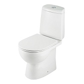 Унитаз-компакт Santek Остин с горизонтальным выпуском с сиденьем дюропласт микролифт белый (1.WH30.2.419)
