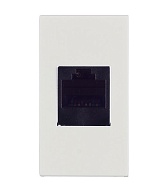 Розетка для кабель-канала компьютерная DKC Viva белая RJ45 1 модуль (45038) Розетка для кабель-канала компьютерная DKC Viva белая RJ45 1 модуль (45038)