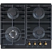 Варочная панель газовая Lauf PG-616BL classic 4 конфорки черная Варочная панель газовая Lauf PG-616BL classic 4 конфорки черная