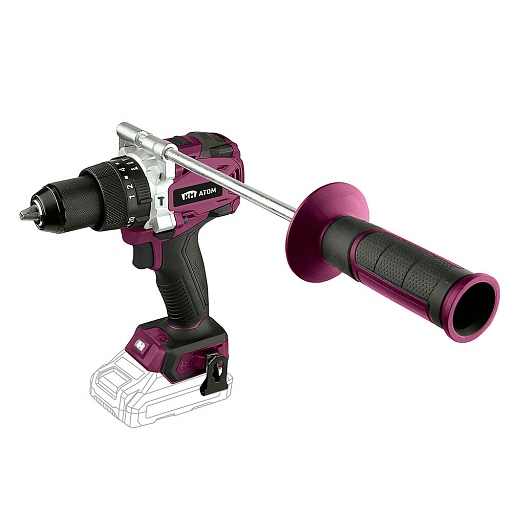 Дрель-шуруповерт ударная аккумуляторная бесщеточная КМ АТОМ 18 В без АКБ и ЗУ (CID-188BL)