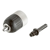 Патрон для дрели Практика (031-006) бесключевой 1/2" 13 мм с переходником SDS-plus Патрон для дрели Практика (031-006) бесключевой 1/2" 13 мм с переходником SDS-plus