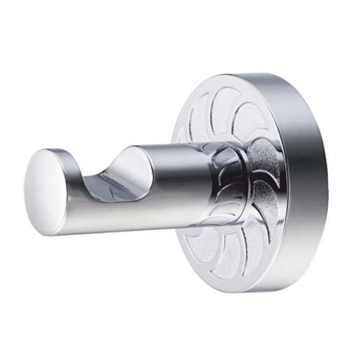 Крючок для ванной WasserKraft Isen K-4000 одинарный на шуруп металл хром (K-4023)