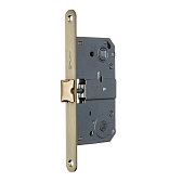 Замок врезной Palladium 390 SB для межкомнатной двери под фиксатор матовая латунь