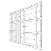 Секция заборная 3D Fine 2030х2500 мм d3,2 мм ячейка 60х235 мм графитовый серый RAL 7024 Grand Line Секция заборная 3D Fine 2030х2500 мм d3,2 мм ячейка 60х235 мм графитовый серый RAL 7024 Grand Line