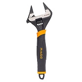 Ключ разводной с ультратонкими губками Rage by Vira 200 мм с двухкомпонентной рукояткой