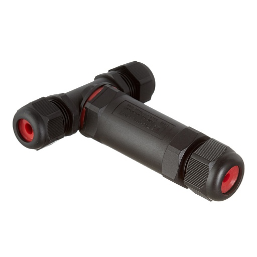 Коннектор кабельный Т-образный EKF PROxima FreeTools 2,5 кв. мм на 3 провода IP68 Коннектор кабельный Т-образный EKF PROxima FreeTools 2,5 кв. мм на 3 провода IP68