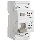 УЗО EKF PROxima ВД-100N 40А 1P+N тип A 30 мА 6 кА (E1026MA4030) УЗО EKF PROxima ВД-100N 40А 1P+N тип A 30 мА 6 кА (E1026MA4030)