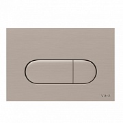 Клавиша смыва для инсталляций Vitra Root брашированный никель (740-2295) Клавиша смыва для инсталляций Vitra Root брашированный никель (740-2295)