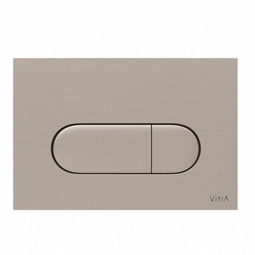 Клавиша смыва для инсталляций Vitra Root брашированный никель (740-2295) Клавиша смыва для инсталляций Vitra Root брашированный никель (740-2295)