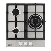 Варочная панель газовая Krona Tordo 45 3 конфорки нержавеющая сталь