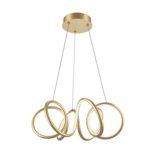 Люстра светодиодная подвесная Maytoni Curve 52 Вт 2600-3500К 26 кв.м (MOD241PL-L60BSK) Люстра светодиодная подвесная Maytoni Curve 52 Вт 2600-3500К 26 кв.м (MOD241PL-L60BSK)