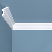 Плинтус потолочный из экополимера ударопрочный 45х30х2000 мм Bello Deco XPS К8 Плинтус потолочный из экополимера ударопрочный 45х30х2000 мм Bello Deco XPS К8