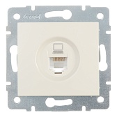 Розетка компьютерная Lezard KARINA 707-0388-139 скрытая установка крем Розетка компьютерная Lezard KARINA 707-0388-139 скрытая установка крем
