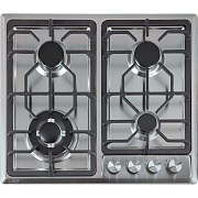 Варочная панель газовая Lauf PG-623 4 конфорки металлик