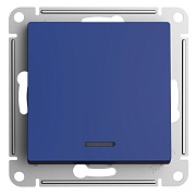 Выключатель Systeme Electric AtlasDesign одноклавишный встраиваемый аквамарин с подсветкой (ATN001113) Выключатель Systeme Electric AtlasDesign одноклавишный встраиваемый аквамарин с подсветкой (ATN001113)