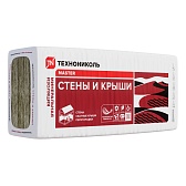 Утеплитель Технониколь Стены и крыши 100х610х1000 мм 2,44 кв.м Утеплитель Технониколь Стены и крыши 100х610х1000 мм 2,44 кв.м