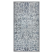 Ковер 0,8х1,5 м прямоугольный Бостон 54650-90 бежево-синий