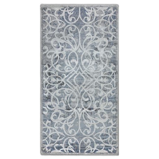 Ковер 0,8х1,5 м прямоугольный Бостон 54650-90 бежево-синий Ковер 0,8х1,5 м прямоугольный Бостон 54650-90 бежево-синий