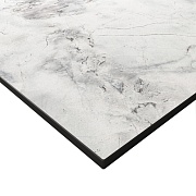 Столешница кварцит супербелый 600х500х16 мм компакт-ламинат с плинтусом Slotex