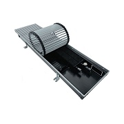 Конвектор внутрипольный Gekon Eco с 1 теплообменником 2000х230х90 мм боковое подключение Конвектор внутрипольный Gekon Eco с 1 теплообменником 2000х230х90 мм боковое подключение