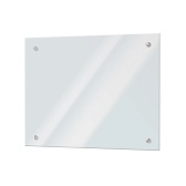 Панель стеновая закаленное стекло для кухни 500х600х4 мм прозрачная